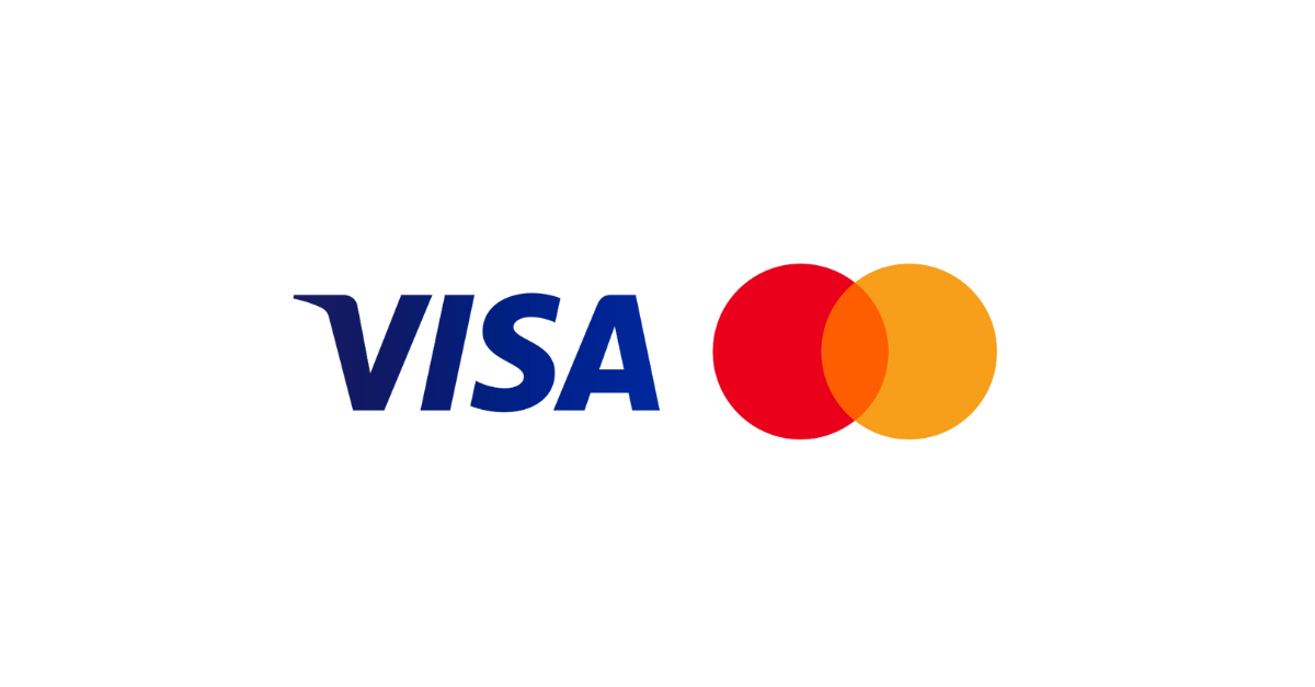 Visa Mastercard Logo - Horizontal Visa Mastercard Logo - Horizontal